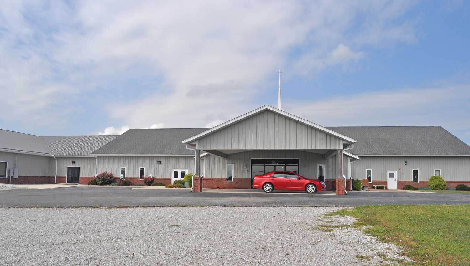 Whitesville Christian Church is shown last week. Ground was broken on the current facilities in 2008.